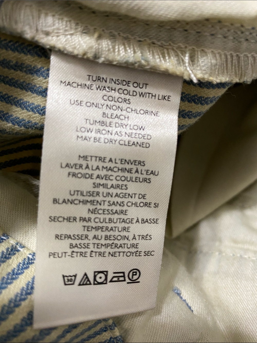 Pilcro Slouchy Pinstripe Chino Pants - Picture 7 of 16